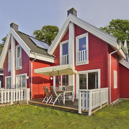Ferienhaus Wellenlaeufer Haus - Sauna, Terrasse, Garten Glowe Bagian luar foto